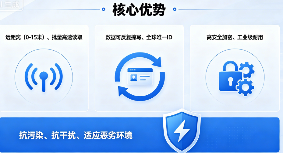 RFID核心优势